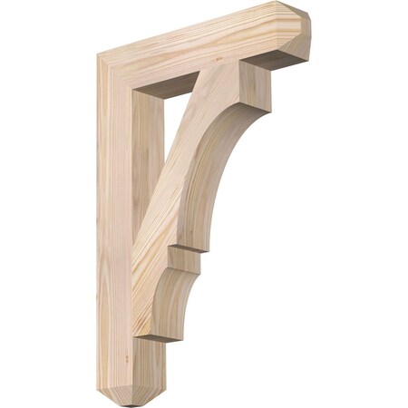 Ekena Millwork Balboa Craftsman Smooth Bracket, Douglas Fir, 3 1/2"W x 18"D x 26"H BKT04X18X26BOA04SDF